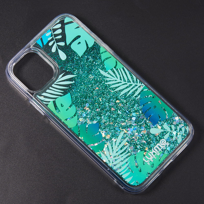 for IPHONE 11 PRO LUXMO WATERFALL FUSION LIQUID SPARKLING QUICKSAND CASE