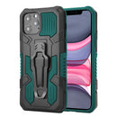 THE POCKET CLIPPER 3-IN-1 METAL CASE FOR IPHONE 12 MINI (5.4") - MIDNIGHT GREEN / BLACK