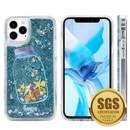 IPHONE 12 MINI WATERFALL FUSION LIQUID SPARKLING QUICKSAND CASE