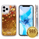 IPHONE 12 MINI WATERFALL FUSION LIQUID SPARKLING QUICKSAND CASE