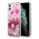 IPHONE 12 MINI WATERFALL FUSION LIQUID SPARKLING QUICKSAND CASE