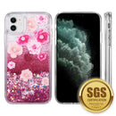 IPHONE 12 MINI WATERFALL FUSION LIQUID SPARKLING QUICKSAND CASE