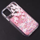 IPHONE 12 MINI WATERFALL FUSION LIQUID SPARKLING QUICKSAND CASE