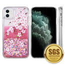 IPHONE 12 MINI WATERFALL FUSION LIQUID SPARKLING QUICKSAND CASE