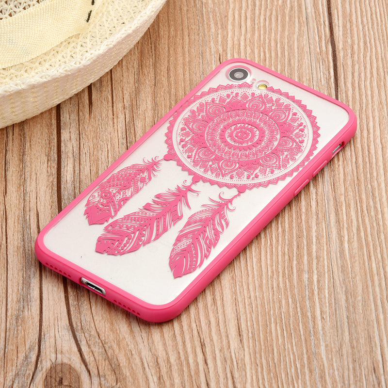 IPHONE 7 FUSION LACIE DESIGN CASE - HOT PINK DREAM CATCHER