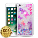 IPHONE 8/7/6S/6 LUXMO WATERFALL SERIES FUSION LIQUID SPARKLING TROPICAL SUMMER
