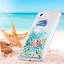 IPHONE 8/7/6S/6 LUXMO WATERFALL SERIES FUSION LIQUID SPARKLING TROPICAL SUMMER