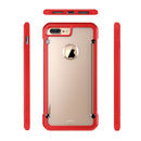 IPHONE 7 PLUS EQUIPMENT FUSION CANDY CASE WITH TINTED ACRYLIC BACK  WHITE