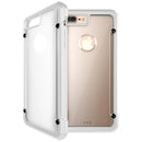 IPHONE 7 PLUS EQUIPMENT FUSION CANDY CASE WITH TINTED ACRYLIC BACK  WHITE