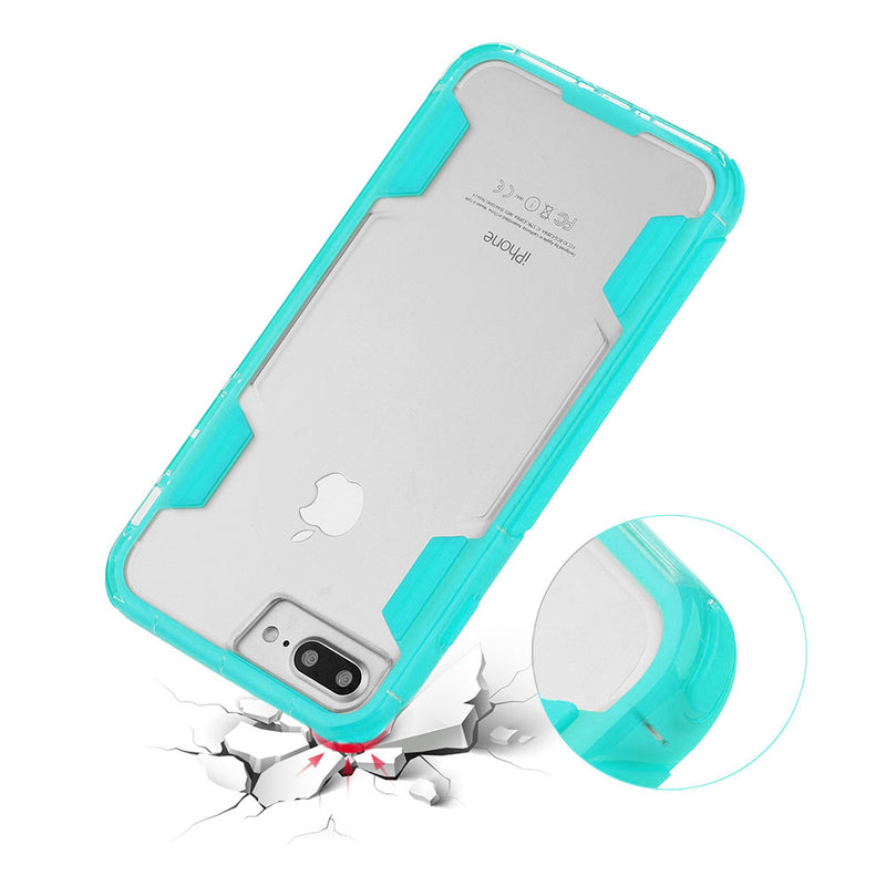 IPHONE 7 PLUS AIR DUTY CANDY CASE WITH  SHOCK RESISTANT PROTECTION - TEAL