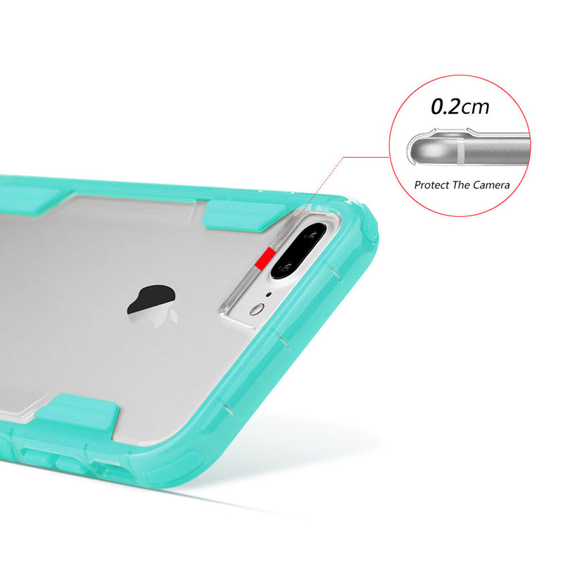 IPHONE 7 PLUS AIR DUTY CANDY CASE WITH  SHOCK RESISTANT PROTECTION - TEAL