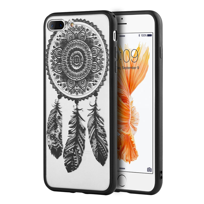 IPHONE 8 PLUS/ IPHONE 7 PLUS FUSION LACIE DESIGN CASE - WHITE DREAM CATCHER