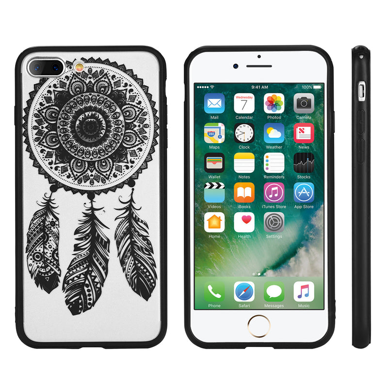 IPHONE 8 PLUS/ IPHONE 7 PLUS FUSION LACIE DESIGN CASE - WHITE DREAM CATCHER