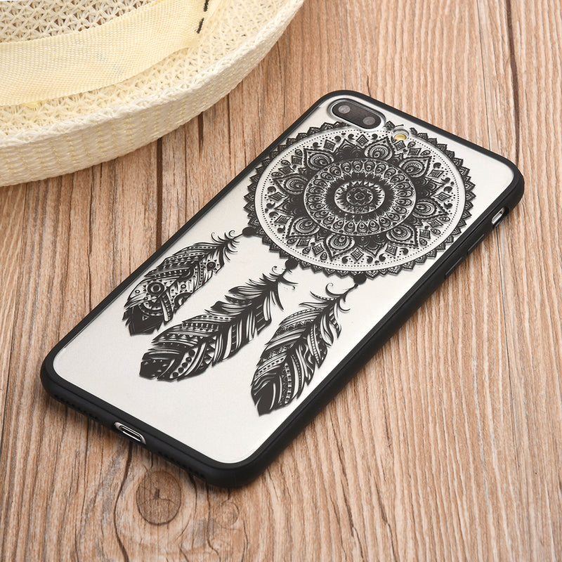 IPHONE 8 PLUS/ IPHONE 7 PLUS FUSION LACIE DESIGN CASE - WHITE DREAM CATCHER