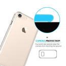 FOR IPHONE 8 / 7 / 6 FUSION CANDY  WITH CLEAR ACRYLIC BACK - BLACK