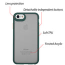 IPHONE SE (2020)/8/7 FROSTED 2 TONE PC CAMERA LENS PROTECTOR CASE