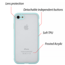 IPHONE SE (2020)/8/7 FROSTED 2 TONE PC CAMERA LENS PROTECTOR CASE