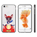 LUXMO PREMIUM DOG-N-STYLE IPHONE 8/7/6 CANDY BACK COVER SNAP ON CASE-BOSTON SWAG