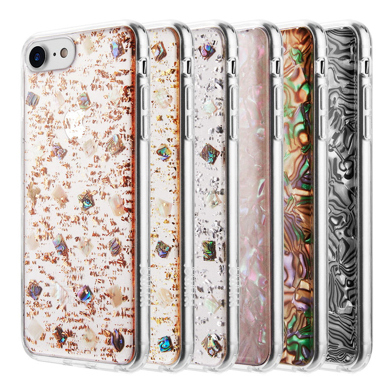 APPLE IPHONE 6, 6S, 7,8, SE 2020 LUXMO FUSION SEASHELL CANDY CASE SUMMER DELIGHT