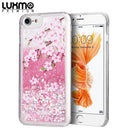 LUXMO WATERFALL SPARKLING QUICKSAND CASE FOR IPHONE SE(2020) /8/7/6-LES PIVOINES