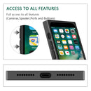 IPHONE 8 FUSION CANDY CASE WITH PRINTED TEMPERED GLASS BACK PLATE - DESIGN 003