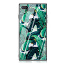 IPHONE 8 FUSION CANDY CASE WITH PRINTED TEMPERED GLASS BACK PLATE - DESIGN 003