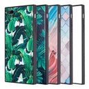 IPHONE 8 FUSION CANDY CASE WITH PRINTED TEMPERED GLASS BACK PLATE - DESIGN 003