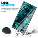 IPHONE 8 FUSION CANDY CASE WITH PRINTED TEMPERED GLASS BACK PLATE - DESIGN 003