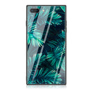 IPHONE 8 FUSION CANDY CASE WITH PRINTED TEMPERED GLASS BACK PLATE - DESIGN 003