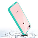 FOR IPHONE 8 / 7 / 6 PLUS FUSION CANDY TPU WITH CLEAR ACRYLIC BACK - BLACK