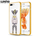 FOR IPHONE 8/7/6+ DOG-N-STYLE FUSION CANDY BACK COVER SNAP ON CASE-RATTY RIDER