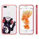 FOR IPHONE 8/7/6+ DOG-N-STYLE FUSION CANDY BACK COVER SNAP ON CASE-RATTY RIDER