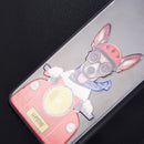 FOR IPHONE 8/7/6+ DOG-N-STYLE FUSION CANDY BACK COVER SNAP ON CASE-RATTY RIDER