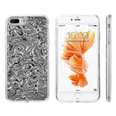 SEASHELL FUSION CASE W/ PRINTED DESIGN PATTERN IPHONE 8/7/6 PLUS- SUMMER DELIGHT