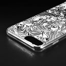 SEASHELL FUSION CASE W/ PRINTED DESIGN PATTERN IPHONE 8/7/6 PLUS- SUMMER DELIGHT