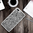 SEASHELL FUSION CASE W/ PRINTED DESIGN PATTERN IPHONE 8/7/6 PLUS- SUMMER DELIGHT