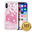 LUXMO WATERFALL LIQUID SPARKLING QUICKSAND CASE FOR IPHONE XS/X