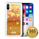 LUXMO WATERFALL LIQUID SPARKLING QUICKSAND CASE FOR IPHONE XS/X
