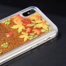 LUXMO WATERFALL LIQUID SPARKLING QUICKSAND CASE FOR IPHONE XS/X