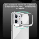IPHONE 11 CLEAR TRANSPARENT CASE W/ EXTRA FRAME CAMERA PROTECTION & KICK STAND