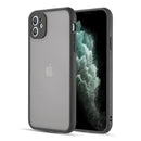 FROSTED PC CAMERA PROTECTOR CASE FOR IPHONE 11 - BLACK