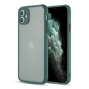 FROSTED PC CAMERA PROTECTOR CASE FOR IPHONE 11 - BLACK