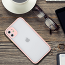 FROSTED PC CAMERA PROTECTOR CASE FOR IPHONE 11 - BLACK