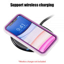 IPHONE 11 FUSION-X RUGGED BUMPER W/BACK SHOCKPROOF TEMPERED GLASS