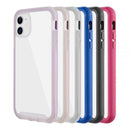 IPHONE 11 FUSION-X RUGGED BUMPER W/BACK SHOCKPROOF TEMPERED GLASS