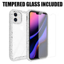 IPHONE 11 FUSION-X RUGGED BUMPER W/BACK SHOCKPROOF TEMPERED GLASS