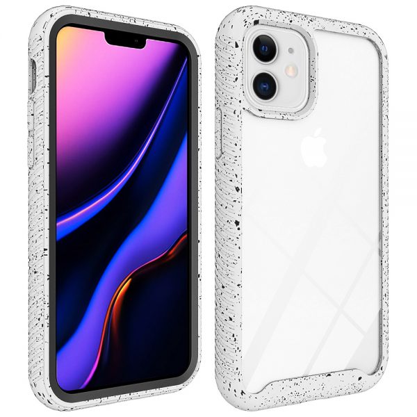 IPHONE 11 FUSION-X RUGGED BUMPER W/BACK SHOCKPROOF TEMPERED GLASS