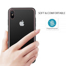 CRYSTAL GLAZE FUSION CANDY TOUGHENED TEMPERED GLASS BACK FOR IPHONEXS MAX - PINK