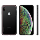 CRYSTAL GLAZE FUSION CANDY TOUGHENED TEMPERED GLASS BACK FOR IPHONEXS MAX - PINK