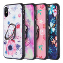 REAR 3D PRINTING CASE 360 DEGREE ROTATABLE RING STAND IPHONE XS MAX